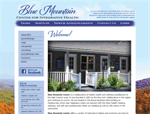 Tablet Screenshot of bluemountaincenternc.com